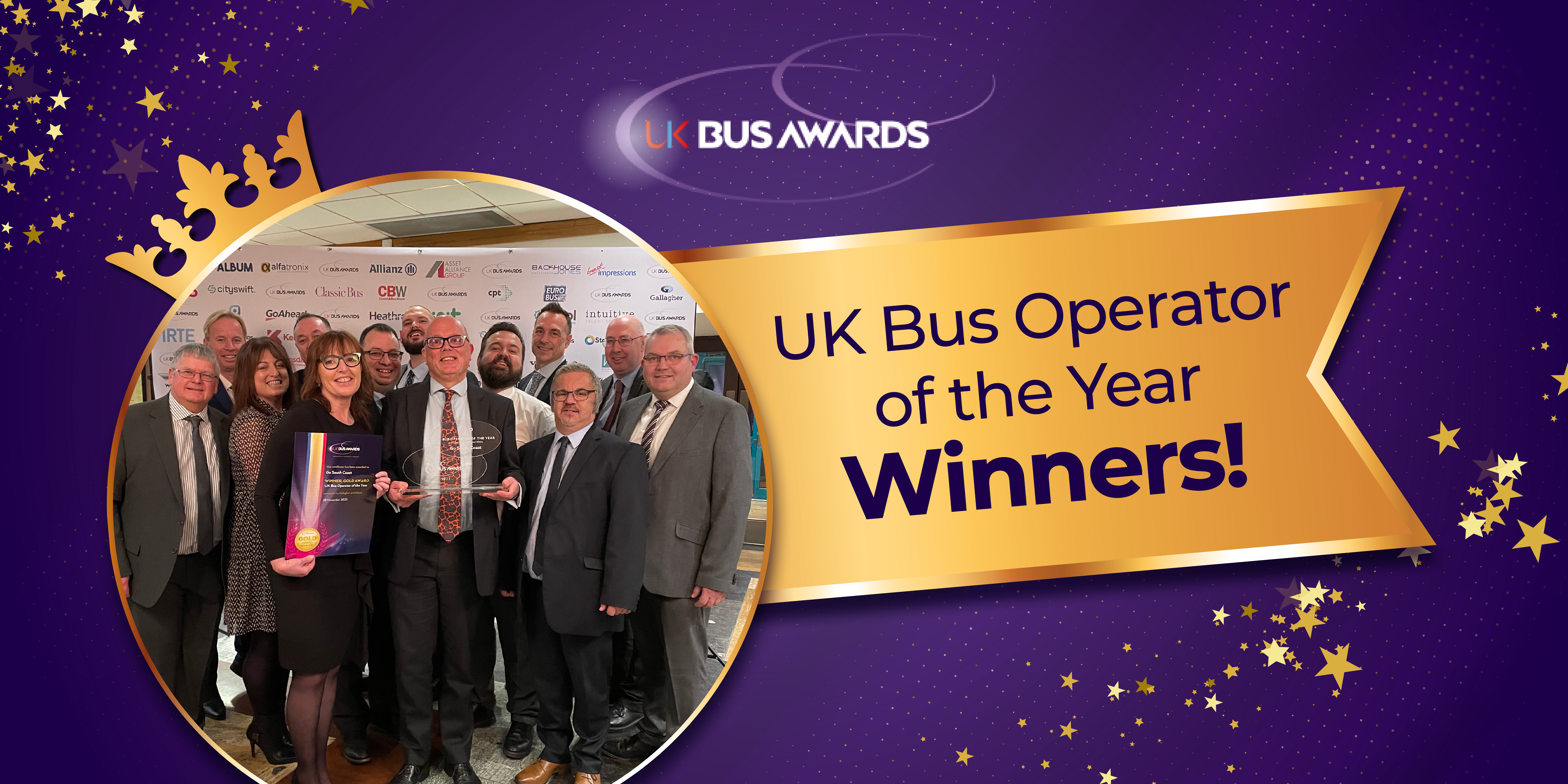 We are UK Bus Operator of the Year! - Bluestar