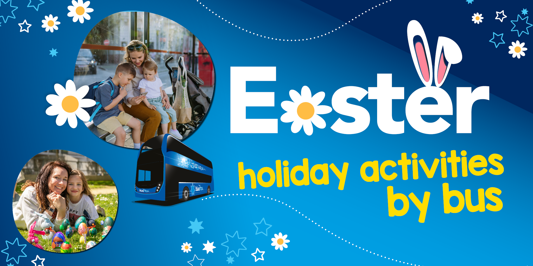 Easter holiday activities by bus
