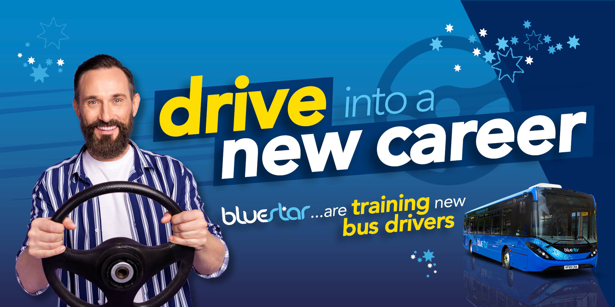 Trainee bus drivers needed