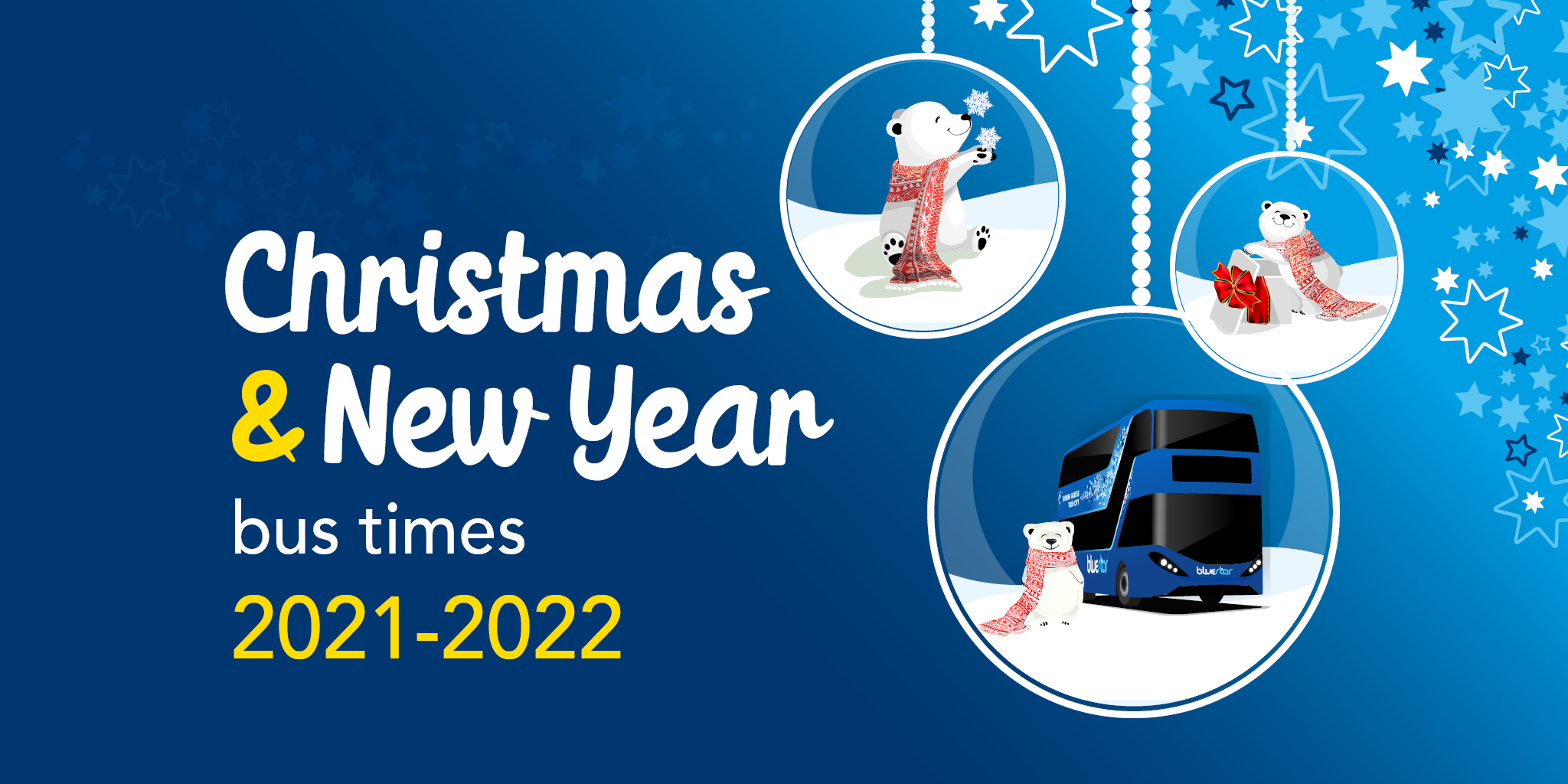 christmas and new year bus times 2021-2022
