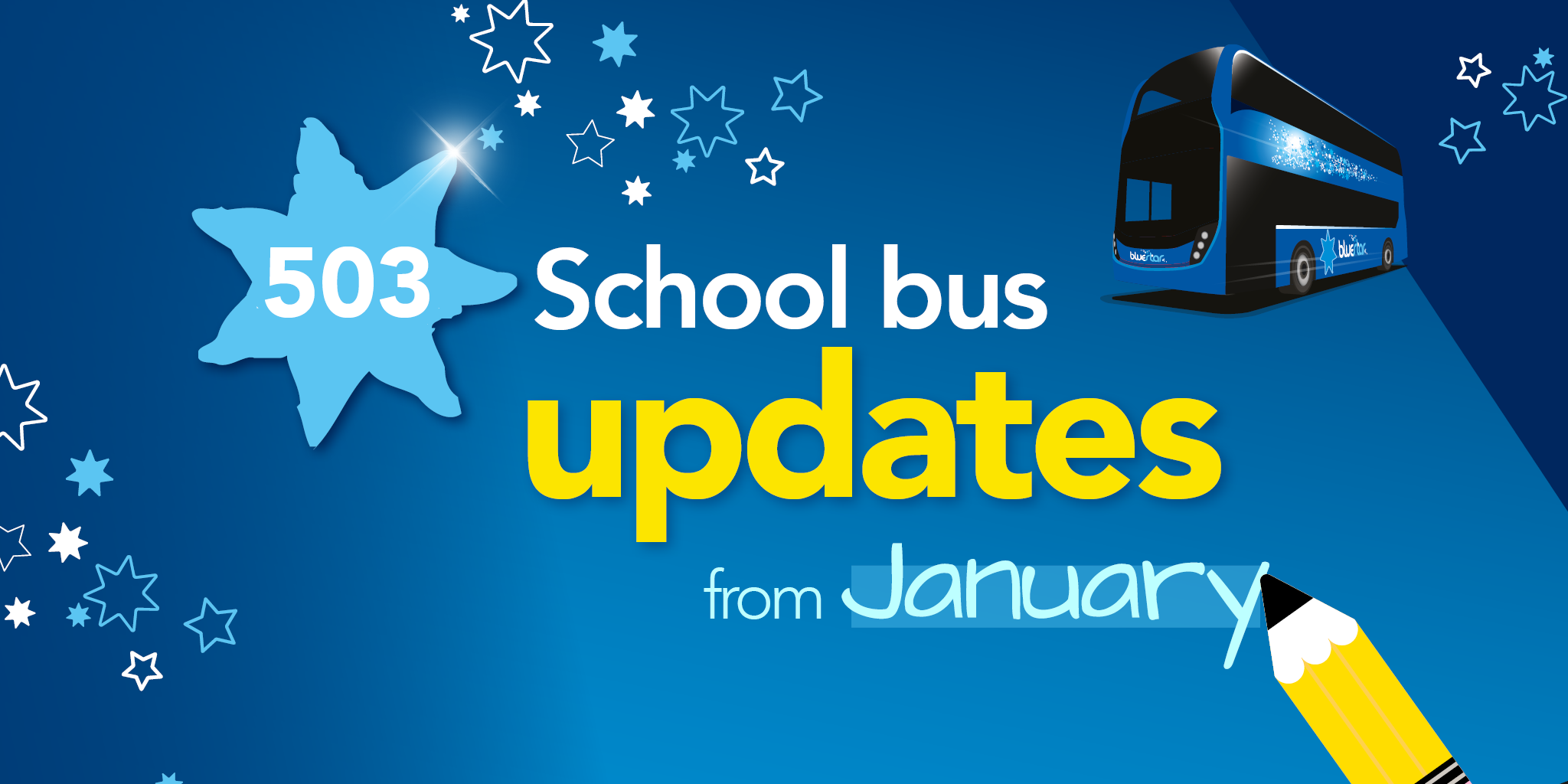 503 School bus updates from January