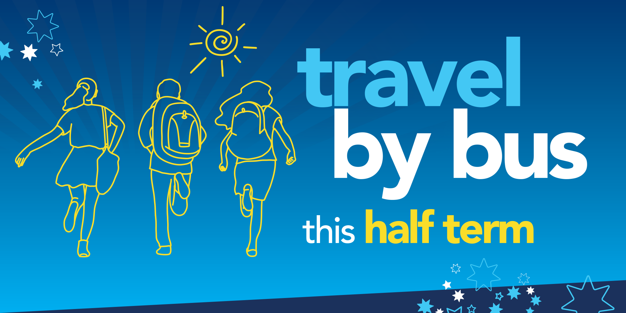 travel by bus this half term