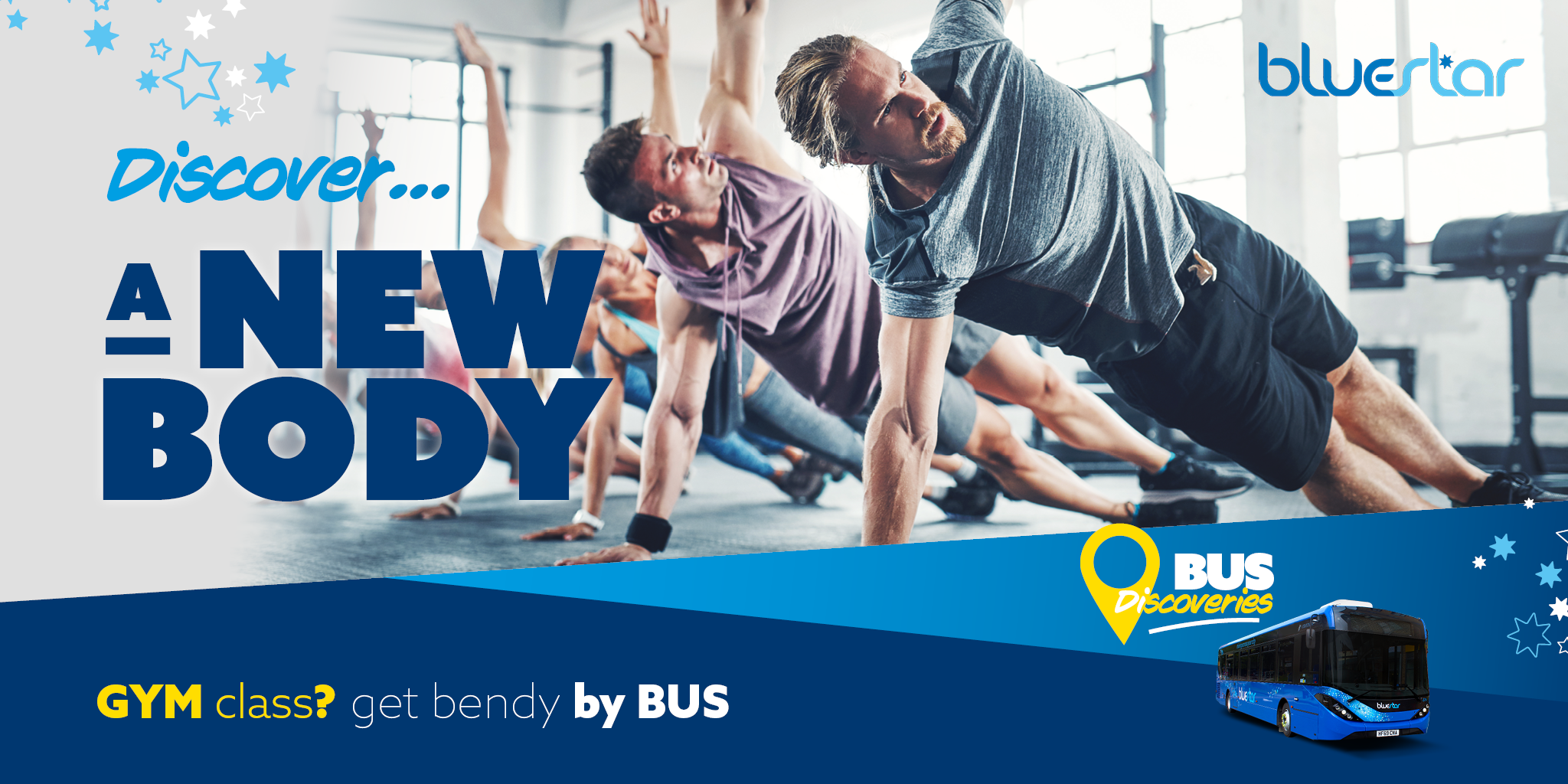 Discover a new body image of people in an exercise class