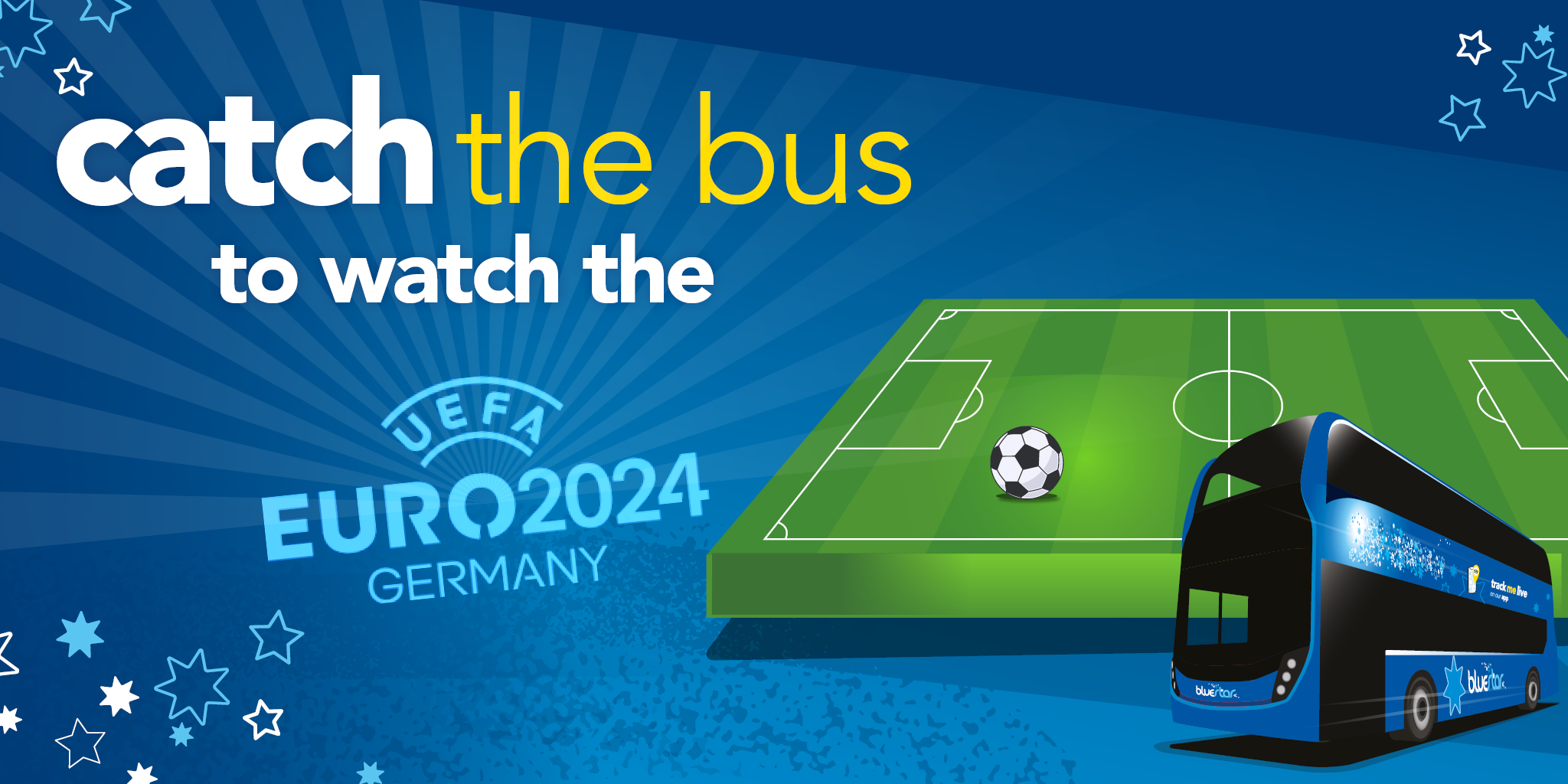 Catch the bus to football image 